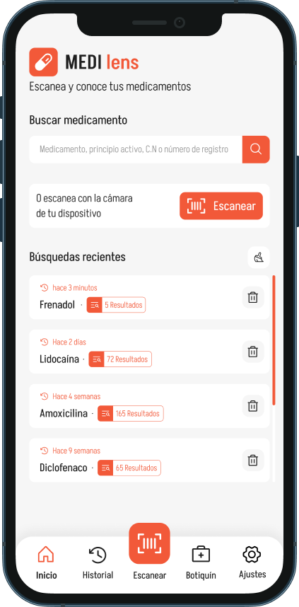 MEDI lens Screenshot